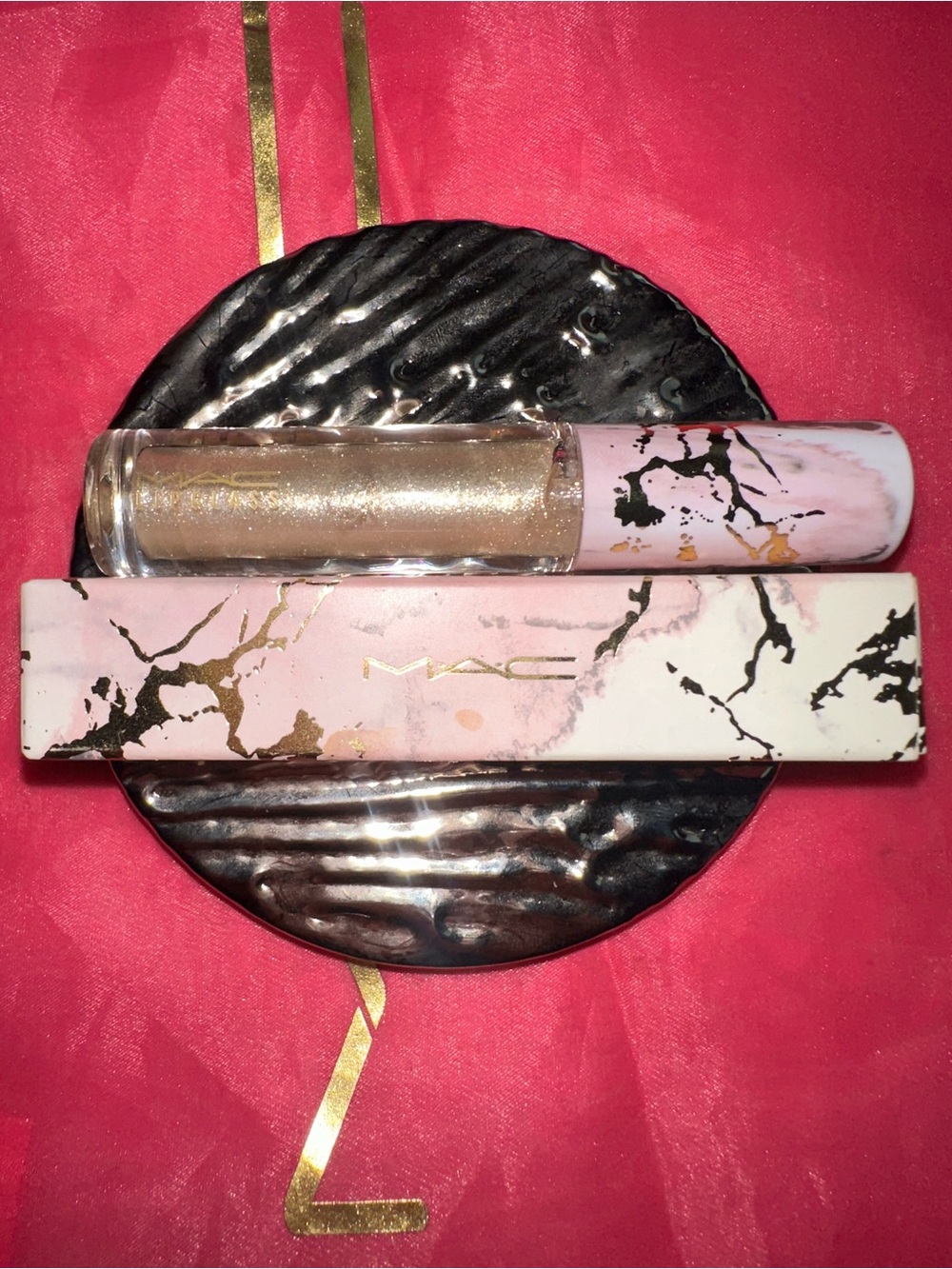 MAC Marble Fawn Lipglass